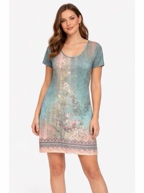 Noracora Boho‎ Floral Jersey Dress